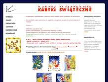 Tablet Screenshot of kartki.intrata.pl